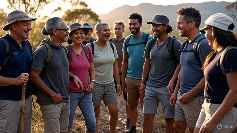 Community walking groups and hobby clubs